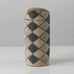 Bente Brosbøl Hansen, own studio, Denmark, stoneware jar with grid pattern K2339