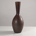 Carl Harry Stalhane for Rorstrand, Sweden, large stoneware vase with brown haresfur glaze L3588
