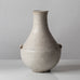 Carl Halier for Royal Copenhagen, Denmark, unique stoneware lidded urn with cream and white crystalline glaze K2199