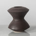Hans Coper, UK, unique stoneware vase with matte brown glaze J1624