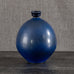 Berndt Friberg for Gustavsberg, Sweden, stoneware vase with blue haresfur glaze L3934