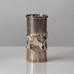 Rolf Karlsson, Sweden, cylindrical silver vase K2449