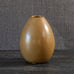 Jacob Bang for Nymolle, Denmark, stoneware vase with yellow ochre matte glaze L3879