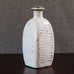Nils Kahler for Kähler Keramik, Denmark, earthenware bottle vase with black and white glaze L3511