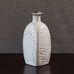 Nils Kahler for Kähler Keramik, Denmark, earthenware bottle vase with black and white glaze L3511