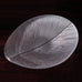 Tapio Wirkkala for Iittala, Finland, comb-cut leaf dish H1465