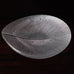 Tapio Wirkkala for Iittala, Finland, comb-cut leaf dish H1465