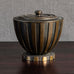 Tinos, Denmark fluted bronze jar with lid, 1930s L3923