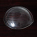 Tapio Wirkkala for Iittala, Finland, engraved teardrop shaped bowl K2525