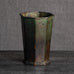 GAB, Sweden,  bronze octagonal vase L3706