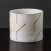 Bodil Manz, own studio, Denmark, cylindrical porcelain vessel K2514