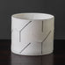 Bodil Manz, own studio, Denmark, cylindrical porcelain vessel K2514