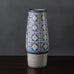 Marianne Starck for Michael Andersen and Sons stoneware vase with gray and blue patterned glaze K2467