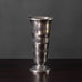 CG Hallberg, Sweden, pewter footed vase K2478