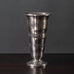 CG Hallberg, Sweden, pewter footed vase K2478