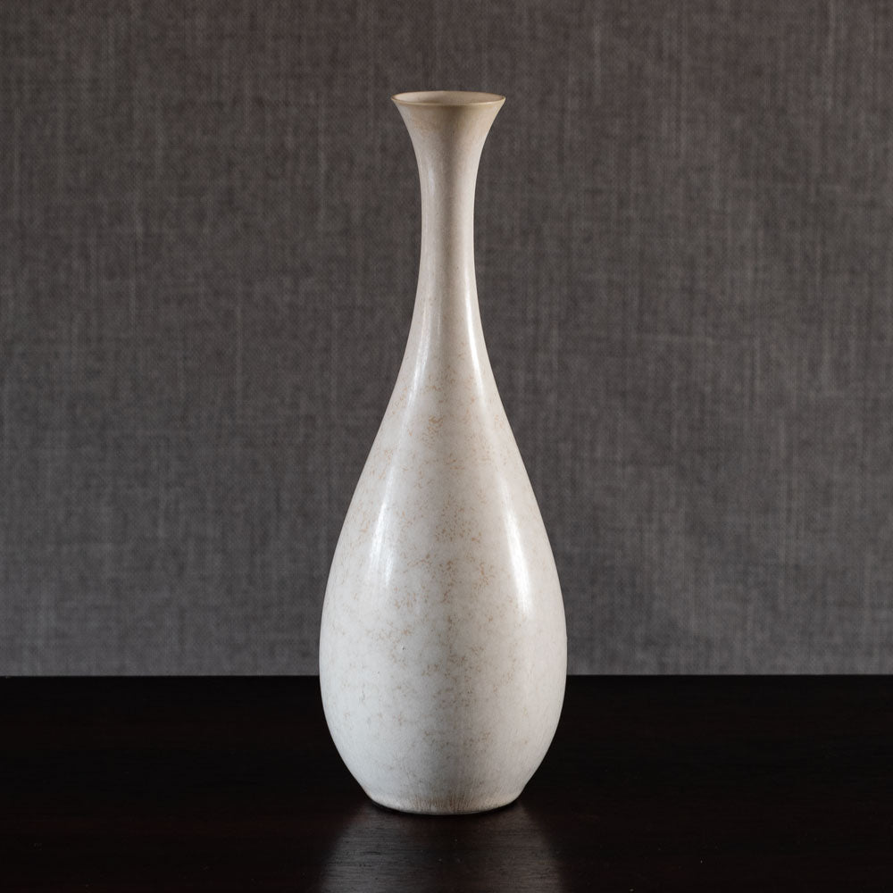 Carl Harry Stålhane for Rörstrand, Sweden,  white stoneware vase C5228