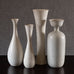 Group of white vases by Carl Harry Stålhane for Rörstrand, Sweden