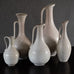 Group of white pitchers by Gunnar Nylund for Rörstrand, Sweden