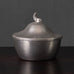 Swedish pewter lidded jar J1724