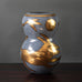 Ulrica Hydman Vallien for Kosta Boda, "Inka" glass vase with gold leaf decoration K2496