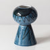 Vilhelm Bjerke Petersen for Rörstrand, Sweden, vase with blue and black glaze K2332