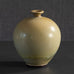 Berndt Friberg for Gustavsberg, Sweden, stoneware vase with yellow ochre haresfur glaze L3883