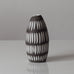 Ingrid Atterberg for Uppsala, stoneware vase brown and white vase K2550