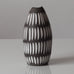 Ingrid Atterberg for Uppsala, stoneware vase brown and white vase K2550