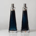 Carl Fagerlund for Orrefors, Sweden, pair of lamps in blue and clear glass J1734 K2032