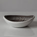 Ingrid Atterberg for Uppsala, stoneware bowl brown and white vase K2551