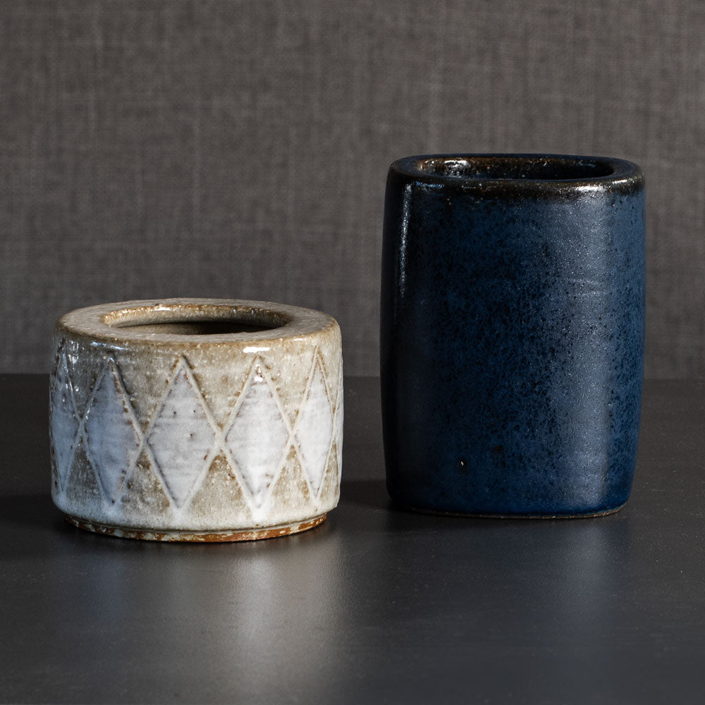 Two vases by Per Linnemann Schmidt for Palshus, Denmark