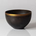 Just Andersen, Denmark, Bronze bowl with polished rim k2565