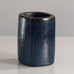 Per Linnemann-Schmidt at Palshus, stoneware vase with blue semi-matte glaze L3801