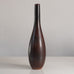 Carl Harry Stalhane for Rorstrand, Sweden, large stoneware vase with brown haresfur glaze L3830