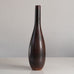 Carl Harry Stalhane for Rorstrand, Sweden, large stoneware vase with brown haresfur glaze L3830