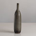 Carl Harry Stålhane for Rörstrand, Sweden, unique stoneware vase with dark brown matte glaze L3827