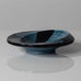 Vilhelm Bjerke Petersen for Rörstrand, Sweden, bowl with blue and black glaze J1591