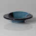 Vilhelm Bjerke Petersen for Rörstrand, Sweden, bowl with blue and black glaze J1591