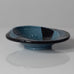 Vilhelm Bjerke Petersen for Rörstrand, Sweden, bowl with blue and black glaze J1591