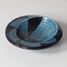 Vilhelm Bjerke Petersen for Rörstrand, Sweden, bowl with blue and black glaze J1591