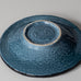 Vilhelm Bjerke Petersen for Rörstrand, Sweden, bowl with blue and black glaze J1591