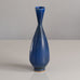 Berndt Friberg for Gustavsberg, Sweden, stoneware vase with blue haresfur glaze L3882