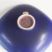 Berndt Friberg for Gustavsberg, Sweden, stoneware bowl  with blue haresfur glaze L3935
