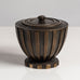 Tinos, Denmark fluted bronze jar with lid, 1930s L3923