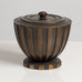 Tinos, Denmark fluted bronze jar with lid, 1930s L3923