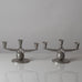 Svenskt Tenn, Sweden, pair of art deco pewter candelabras K2502