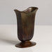 GAB bronze vase 1930s Sweden art deco