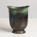 GAB, Sweden, bronze footed vase L3705