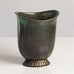GAB, Sweden, bronze footed vase L3705