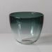 Bengt Orup for Johansfors, Sweden, blue-gray glass vase K2089